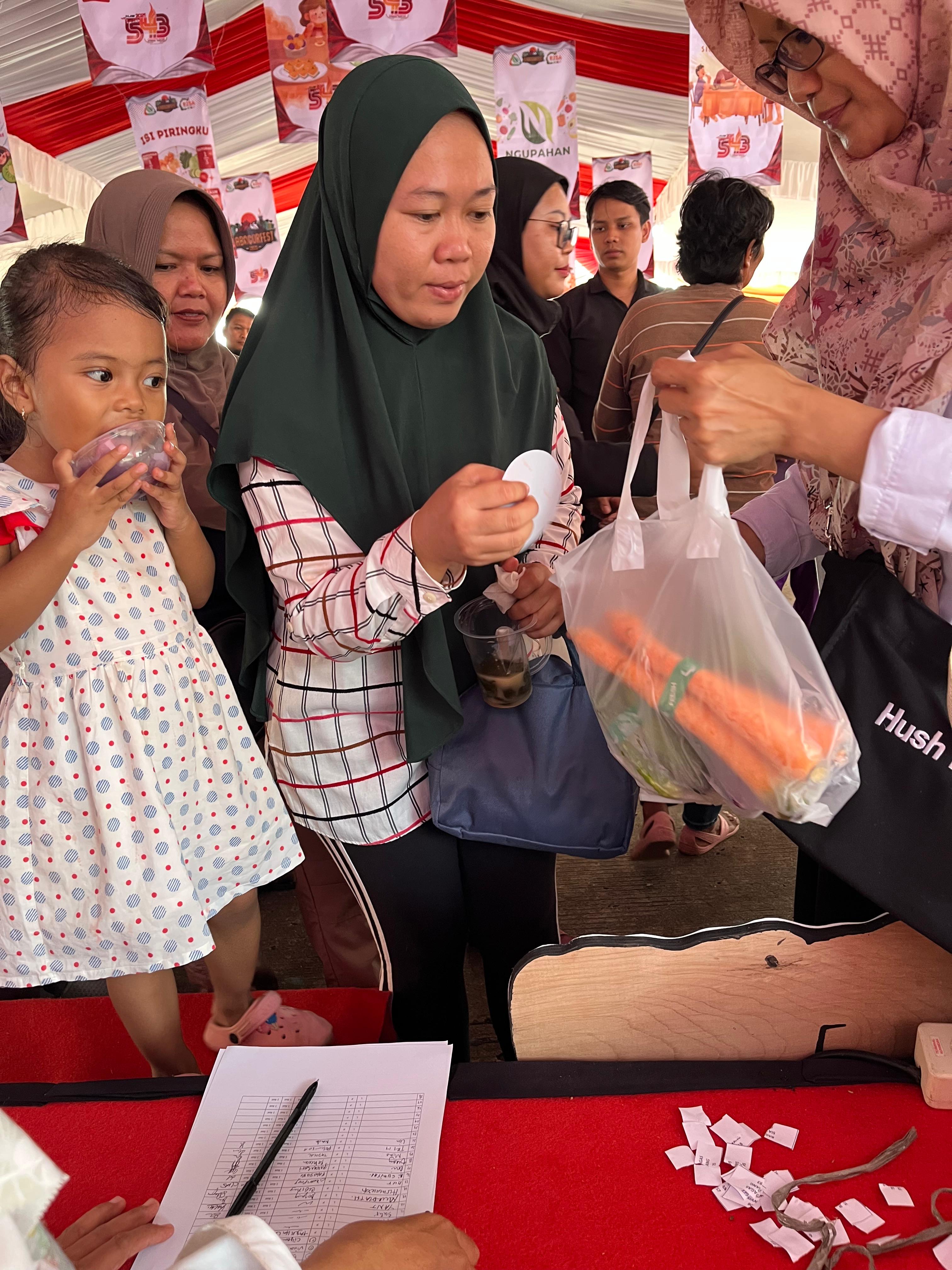 DKP Hadirkan BAGAS di Kabogorfest 2025,  Jadikan Gerakan Gemar Makan Buah Sayur dan Stop Boros Pangan