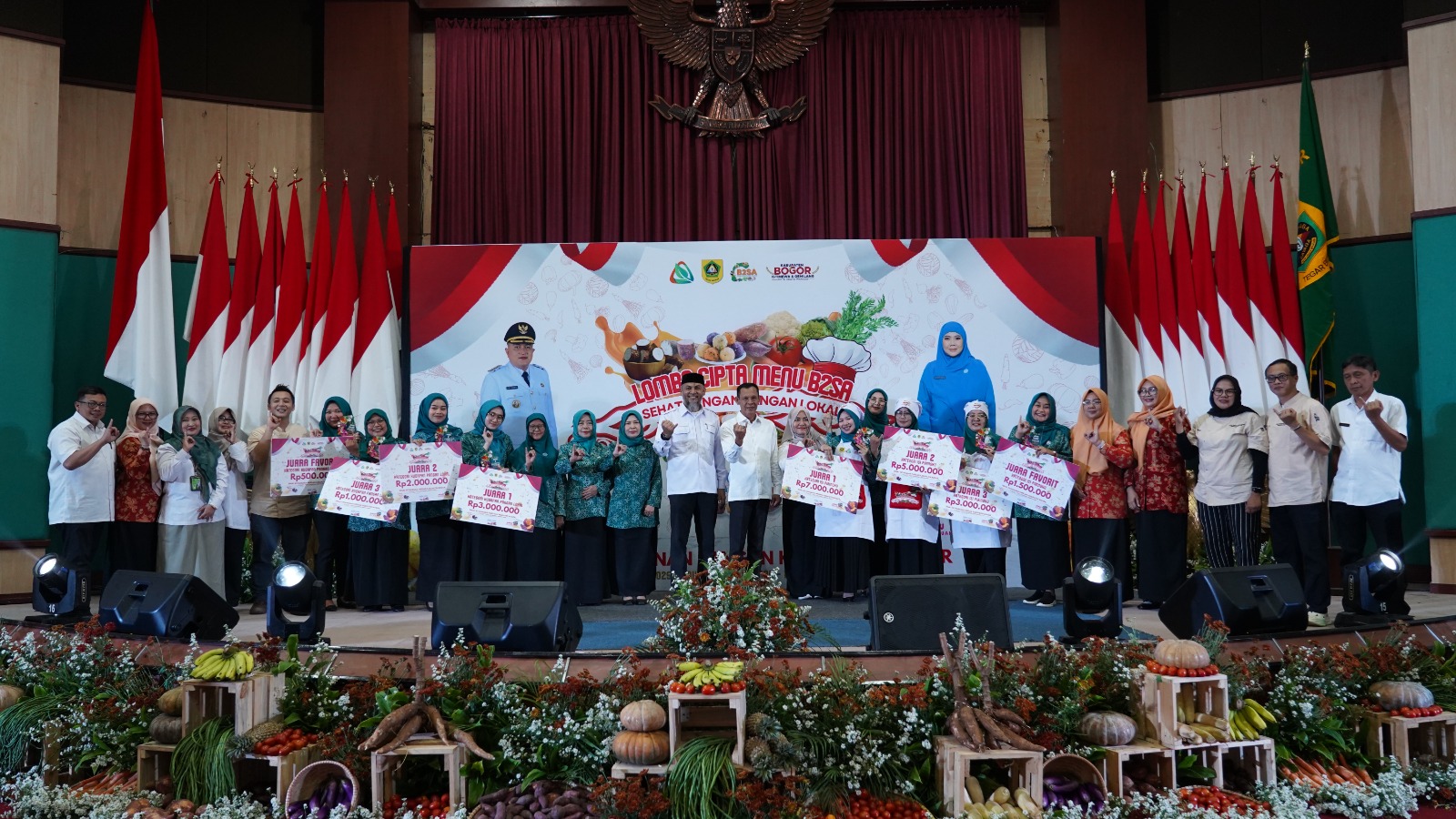 Pemkab Bogor Melalui Dinas Ketahanan Pangan Dorong Konsumsi Pangan Lokal Bergizi