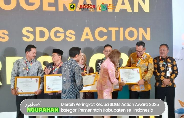 Inovasi “Ngupahan” meraih Peringkat Kedua SDGs Action Award 2025