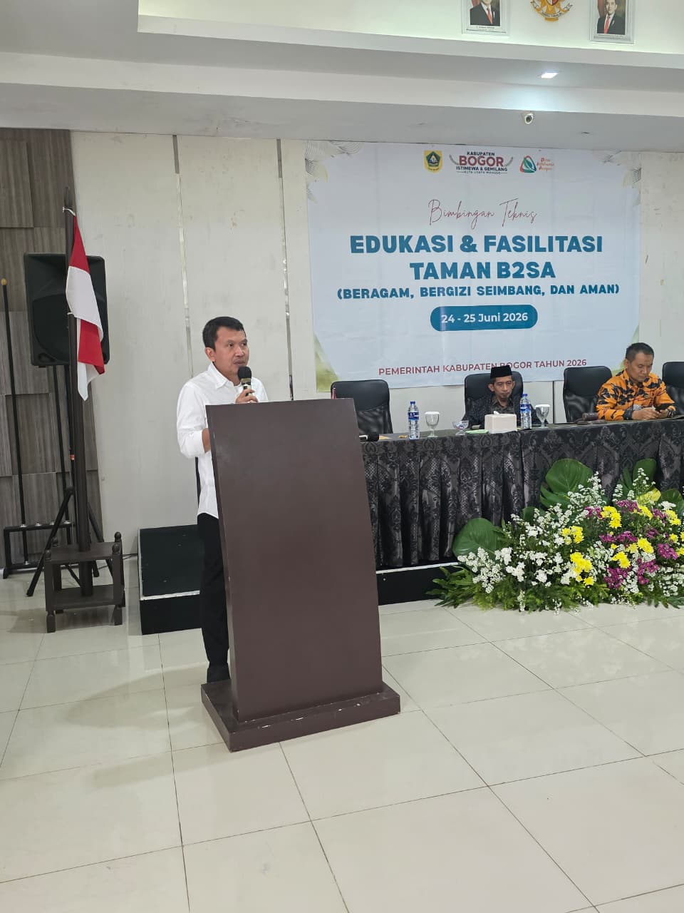 Dinas Ketahanan Pangan Kabupaten Bogor Gelar Bimbingan Teknis Edukasi dan Fasilitasi Taman B2SA Tahun Anggaran 2026
